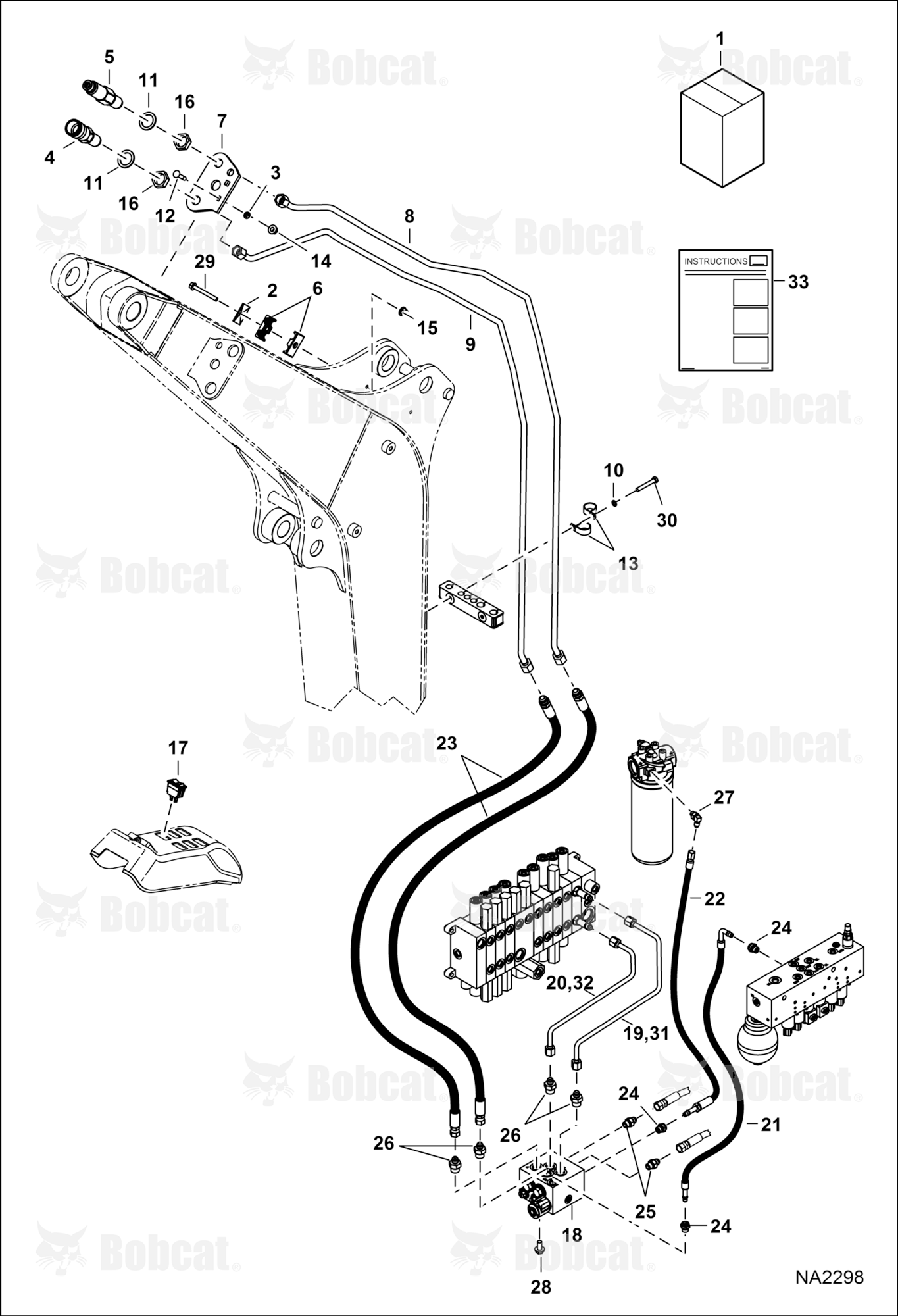 Hydraulic Auxiliary Kit (Second)