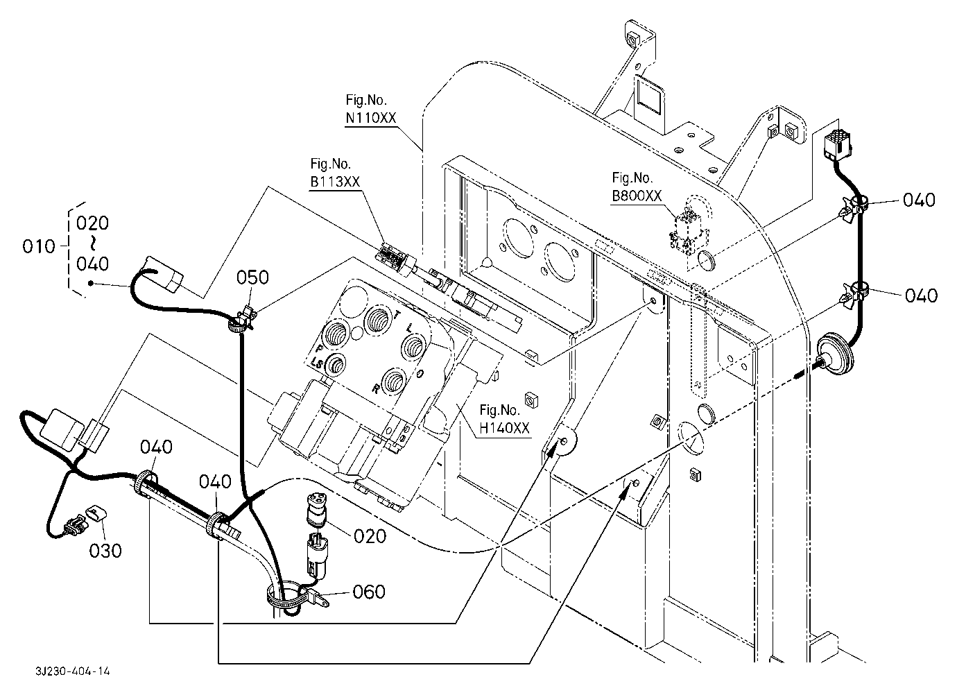 Electrical Wiring (Auto Steering) [Auto Steering C