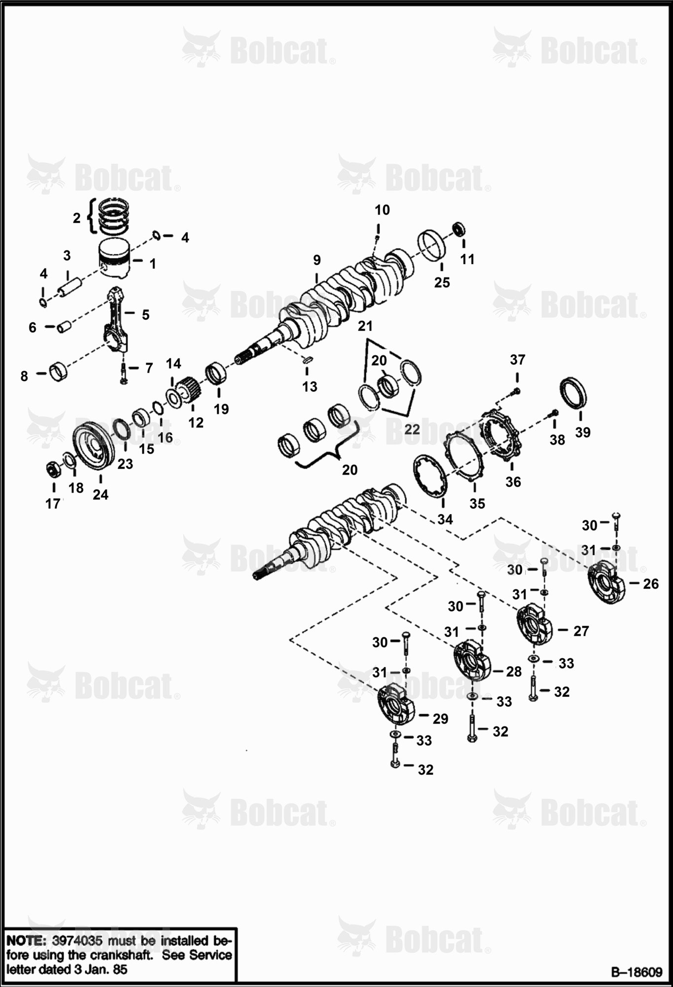 Piston & Crankshaft