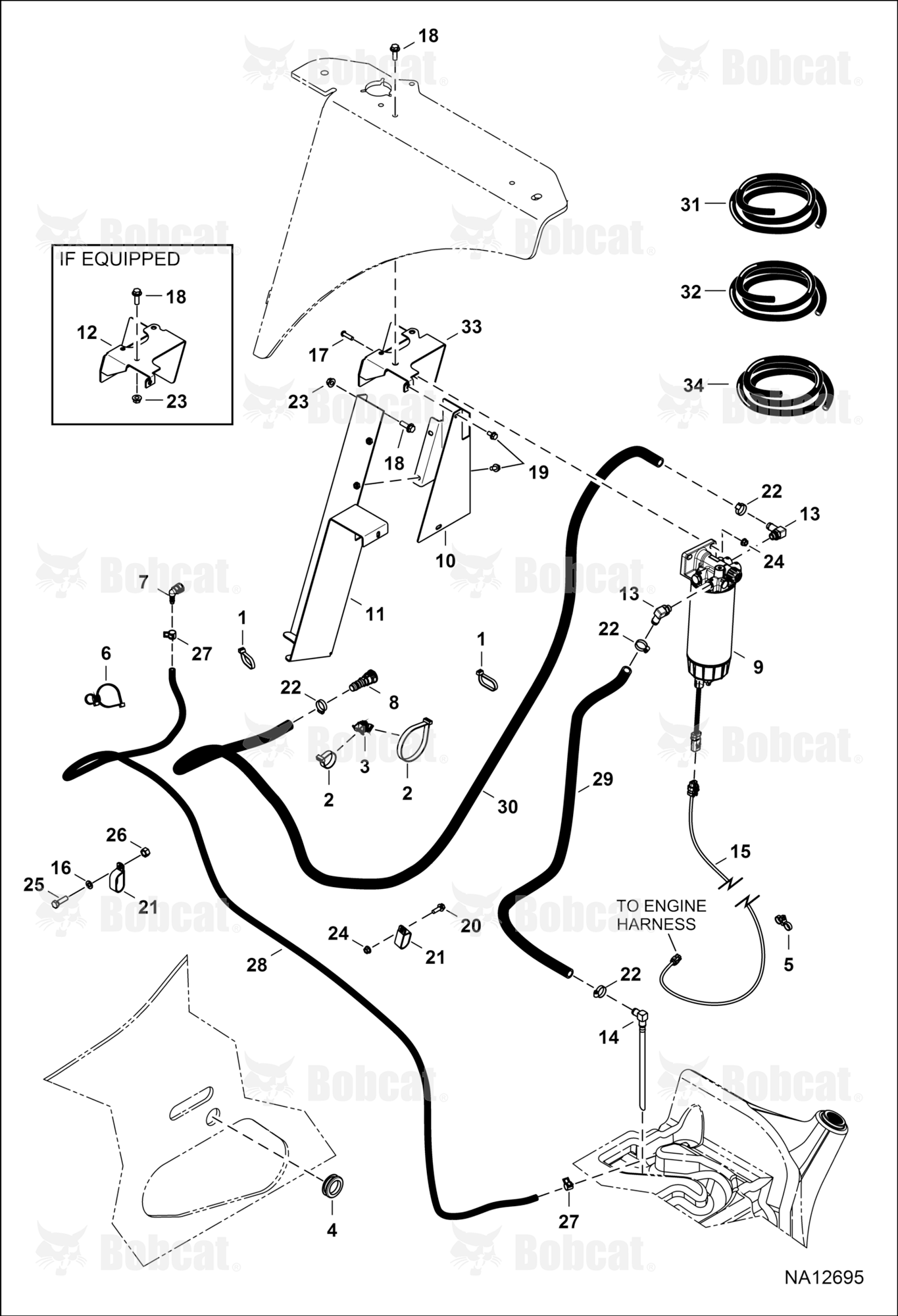 Engine & Attaching Parts (Fuel Delivery System)
