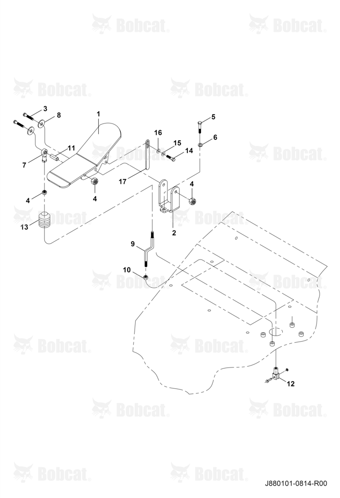 Extension Pedal Group