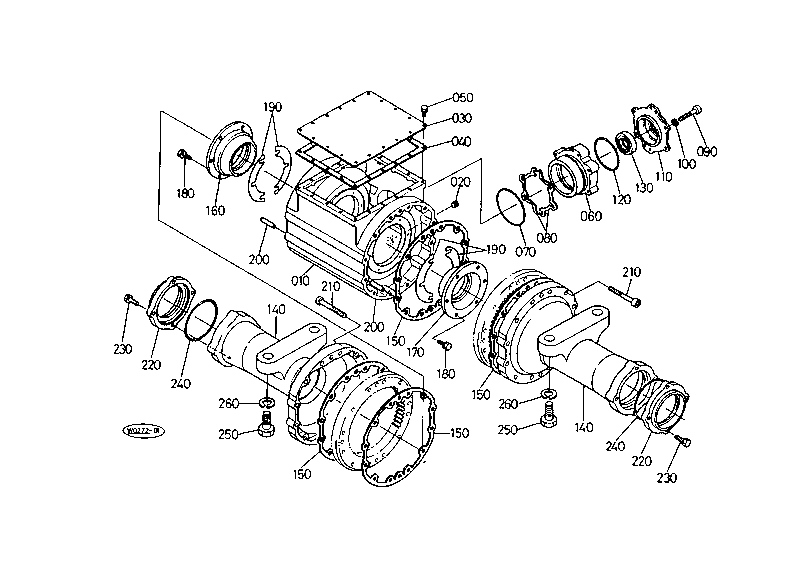 Front Axle Case