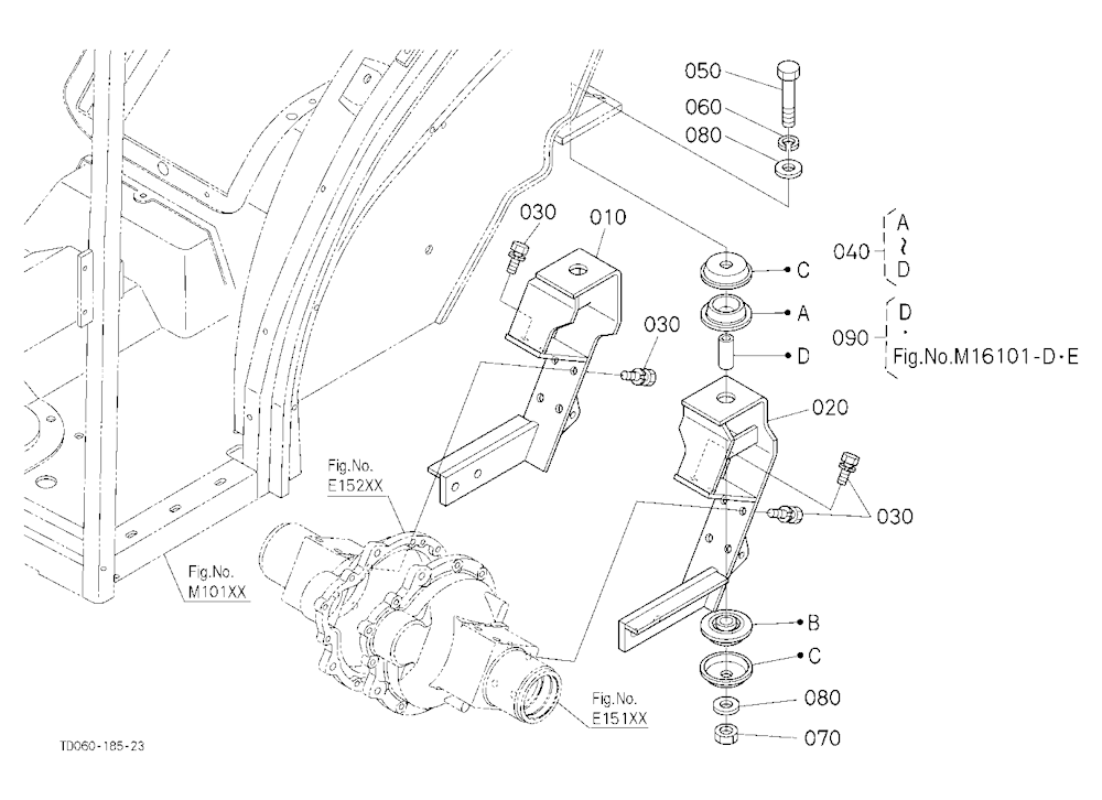 Cab Bracket Rear [Cab Type]