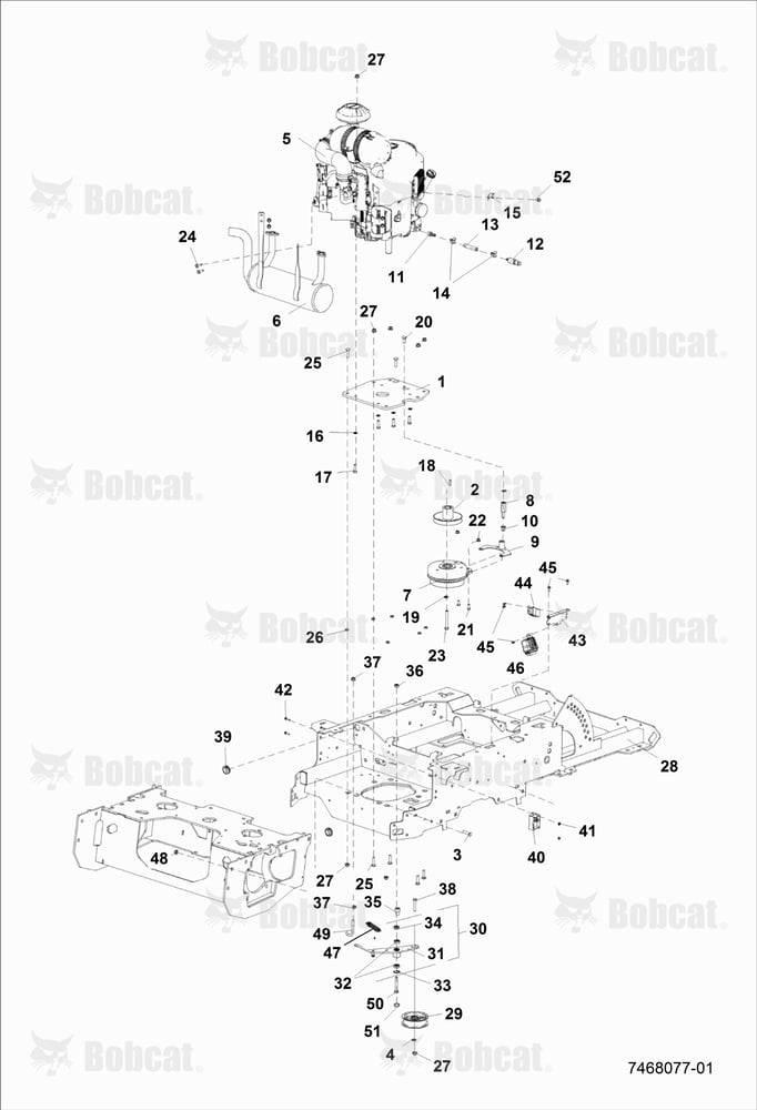 Engine Deck Assembly