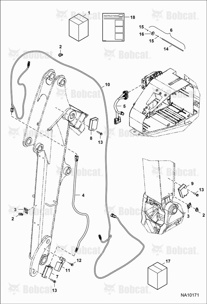 Depth Check Kit (Std Arm)(W/Angle Blade)(3 Sensor)