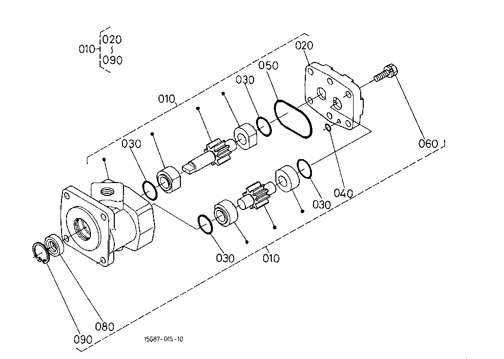 Hydraulic Pump [Component Parts]