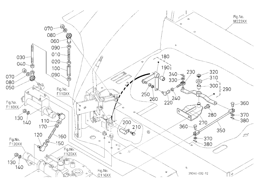 Main Gear Shift Rod
