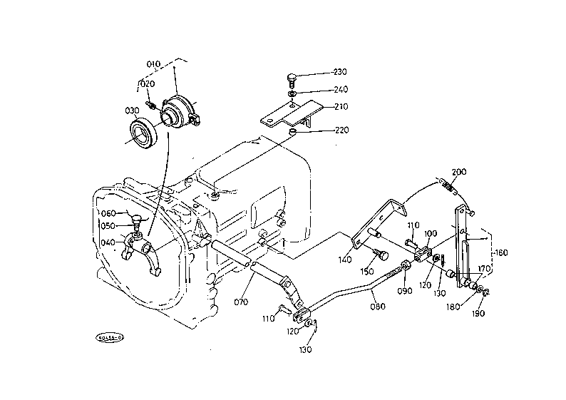 Clutch Fork With Cab