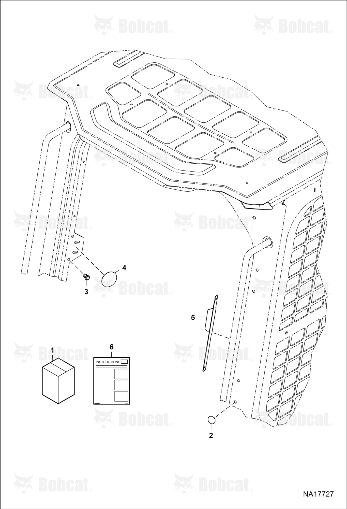 CAB Cover Kit W/O Door