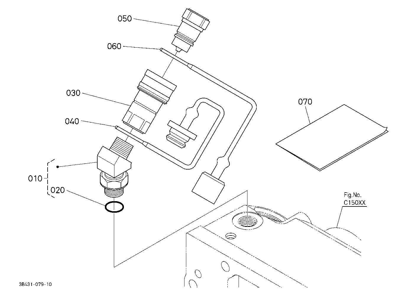 Rear Drain Kit (W/G No.M8249) [Option]