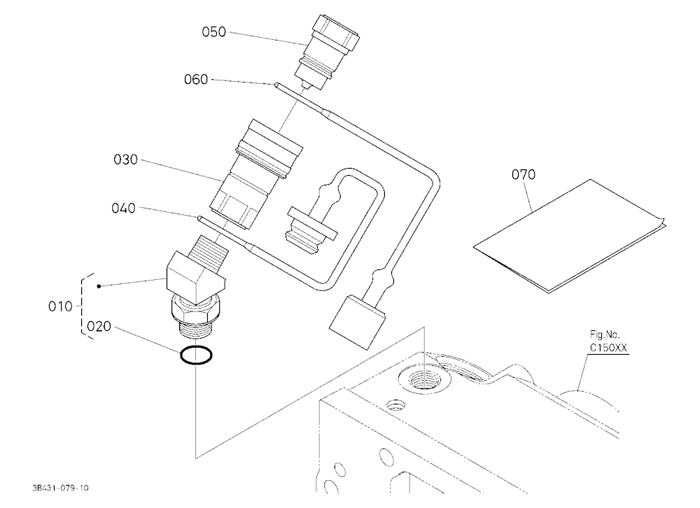 Rear Drain Kit (W/G No.M8249) [Option]