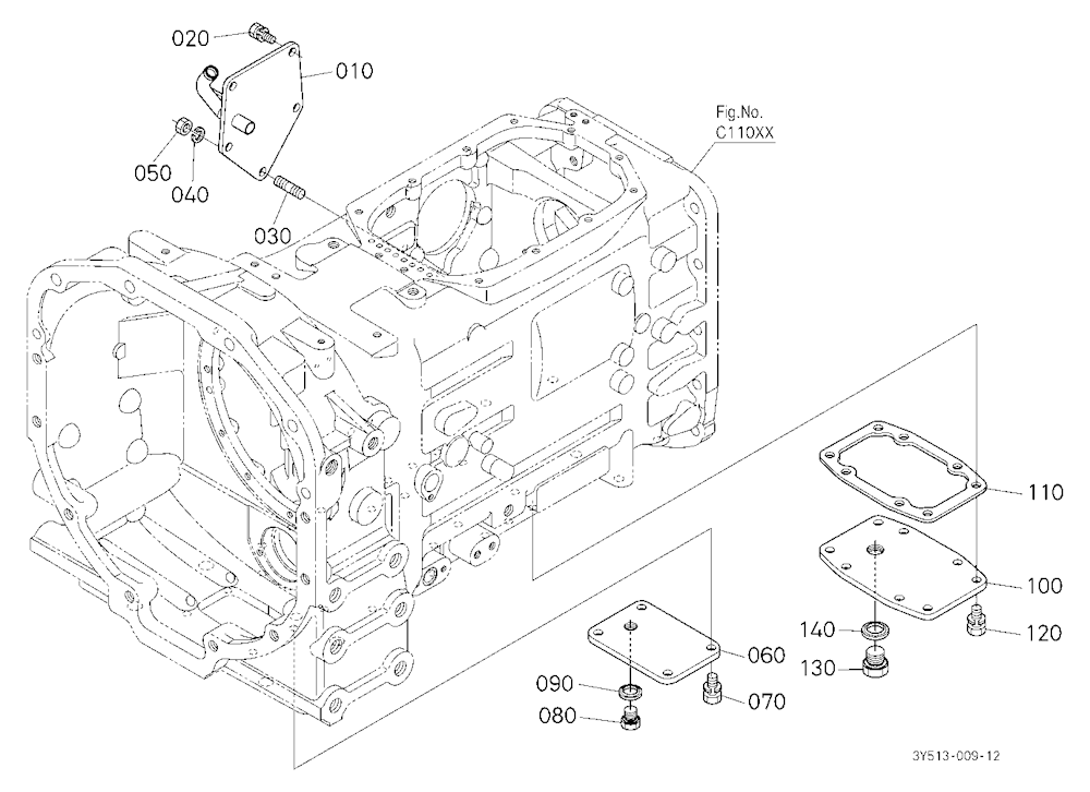 Clutch Housing Cover Lower [Except [Dtsc]]