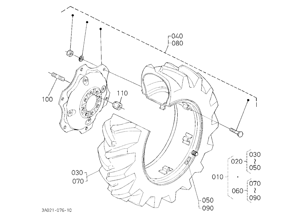 Rear Wheel (14.9-28)