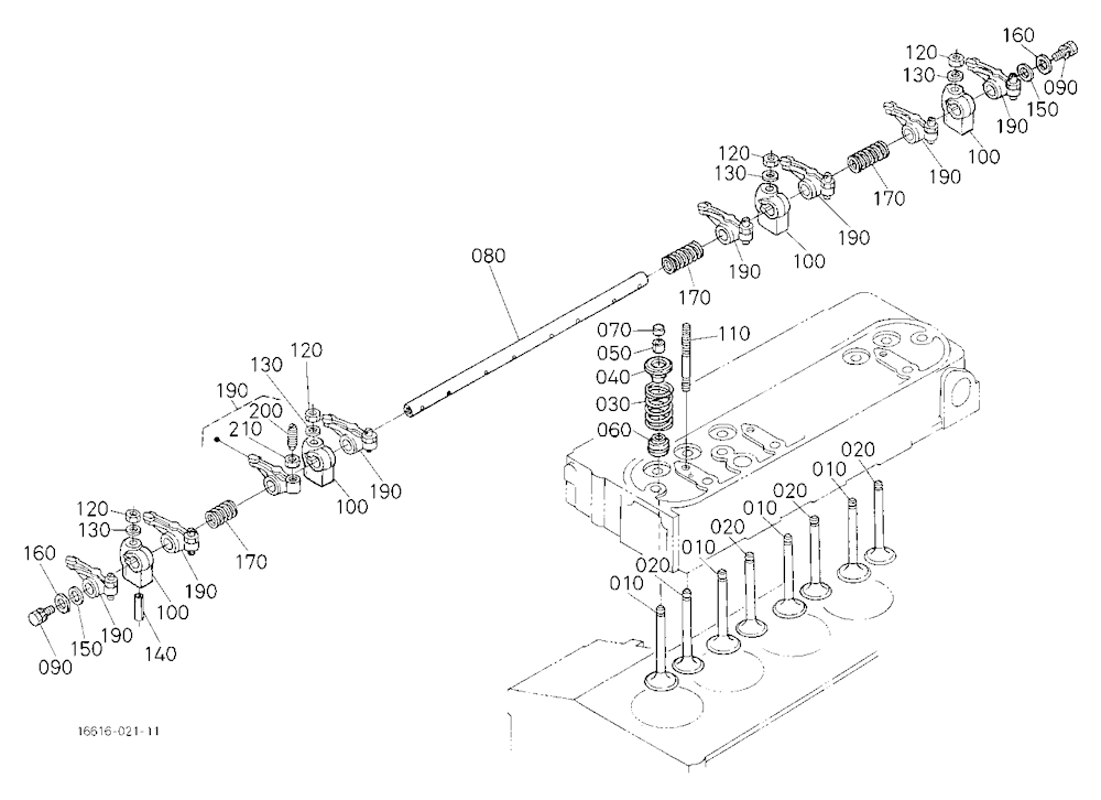 Valve And Rocker Arm