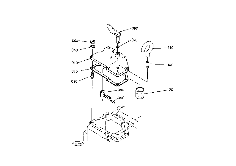 Down Speed Adjusting Rod