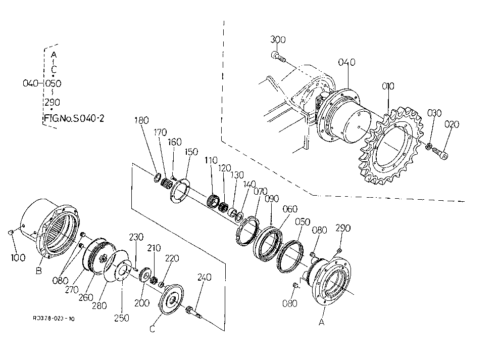 Drive Motor And Component Parts (1)
