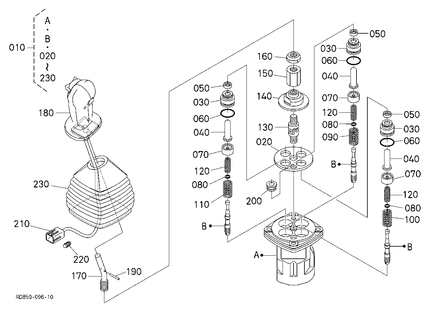 Pilot Valve (Left) [Component Parts]