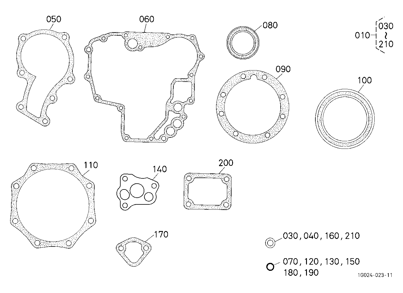 Lower Gasket Kit [Option]