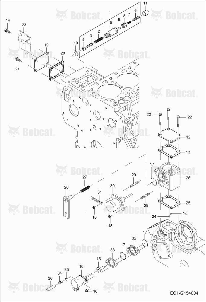 Engine Stop Lever Group