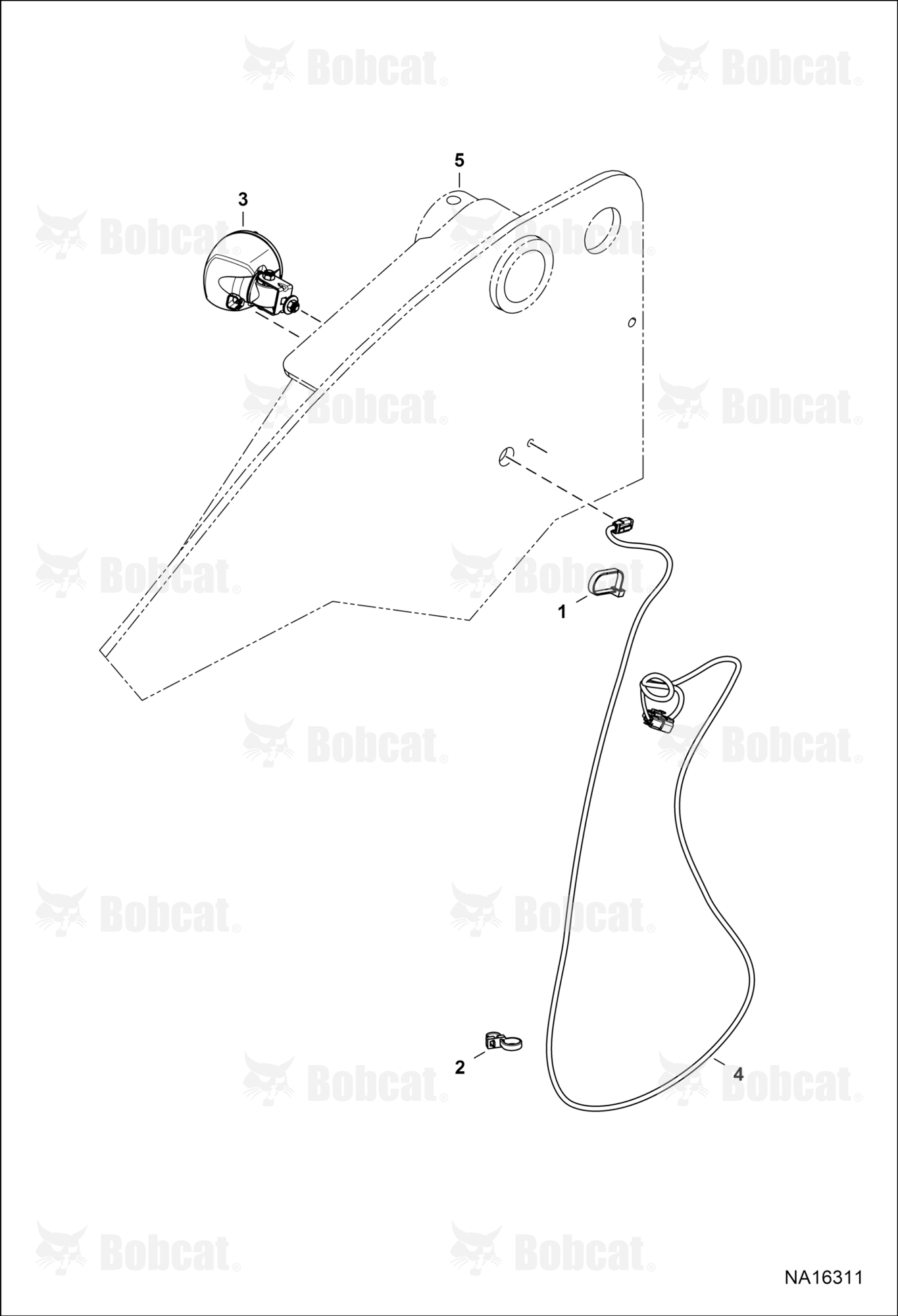 Rear Work Light