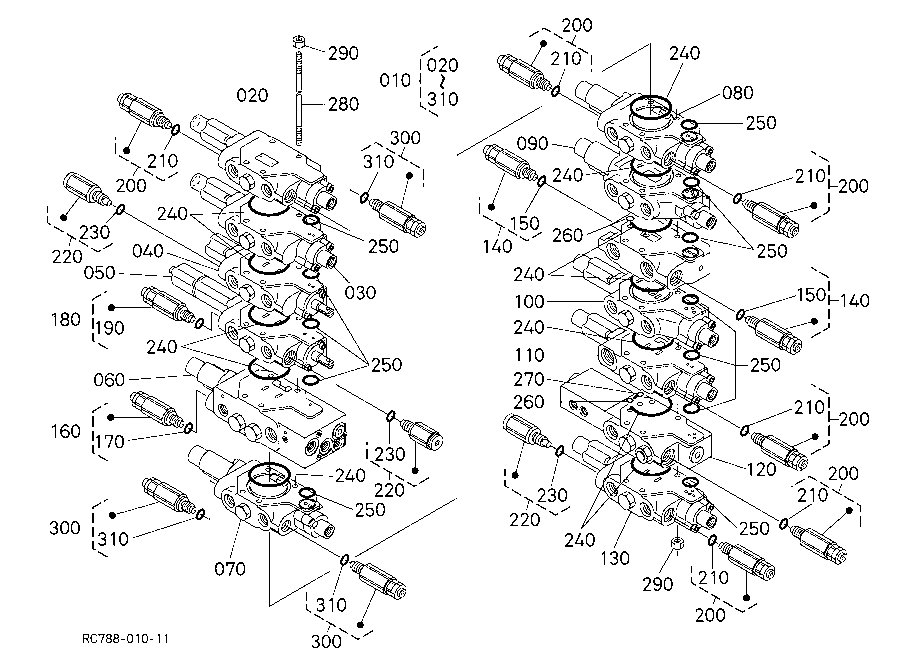 Control Valve (Component Parts)