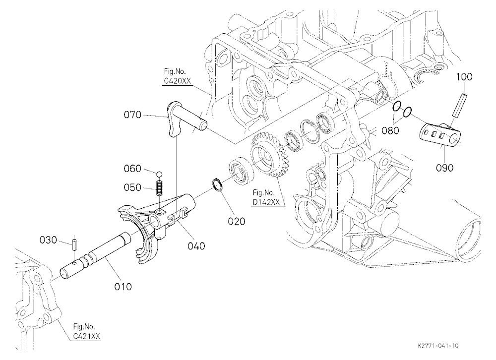 Pto Gear Shift Arm