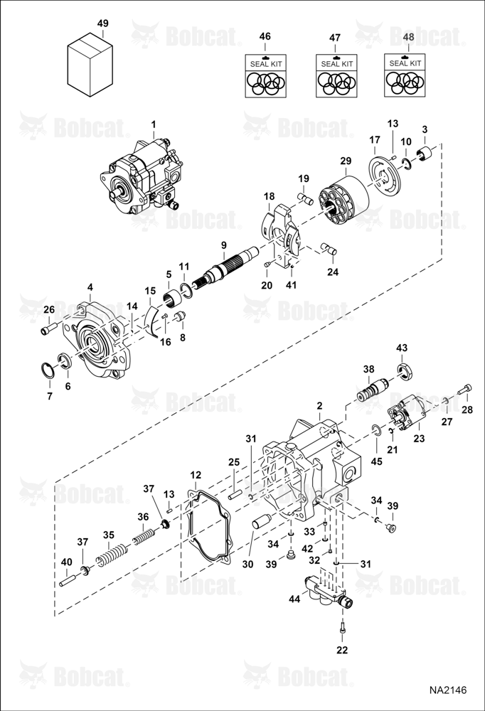 Hydraulic Piston Pump (Assembly)