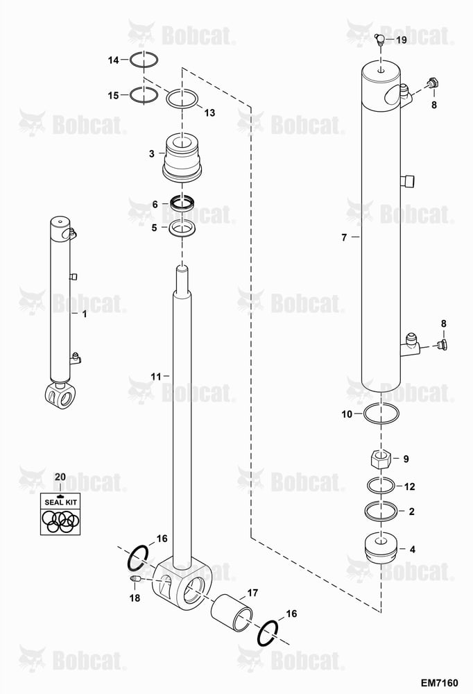 Bucket Cylinder