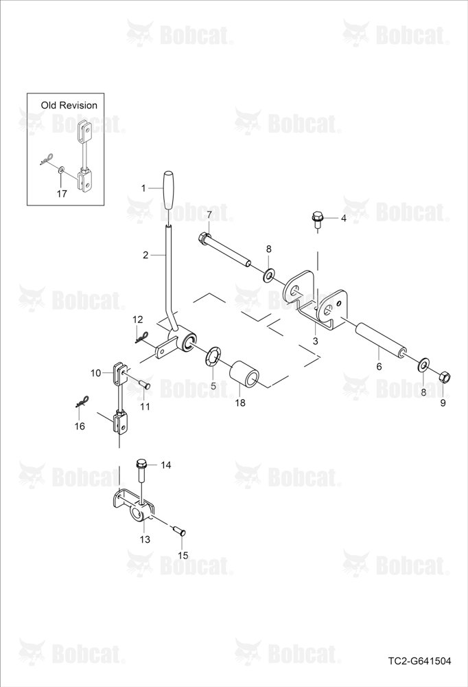 Double Acting Valve Lever Group
