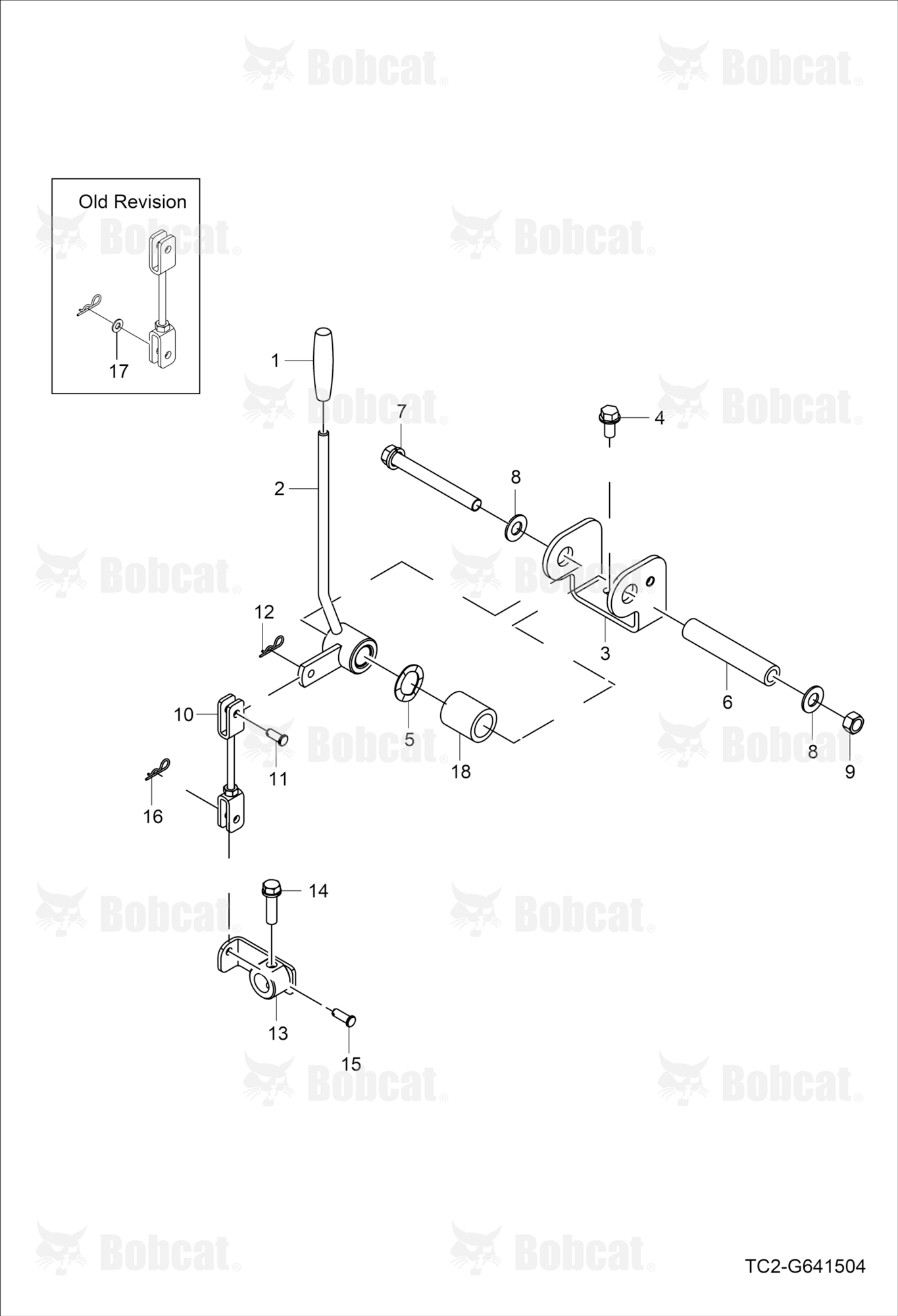 Double Acting Valve Lever Group