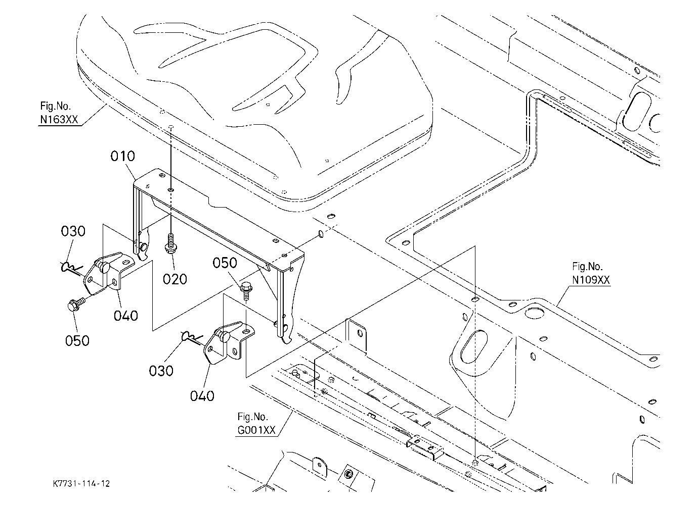 Seat Support (Passenger)