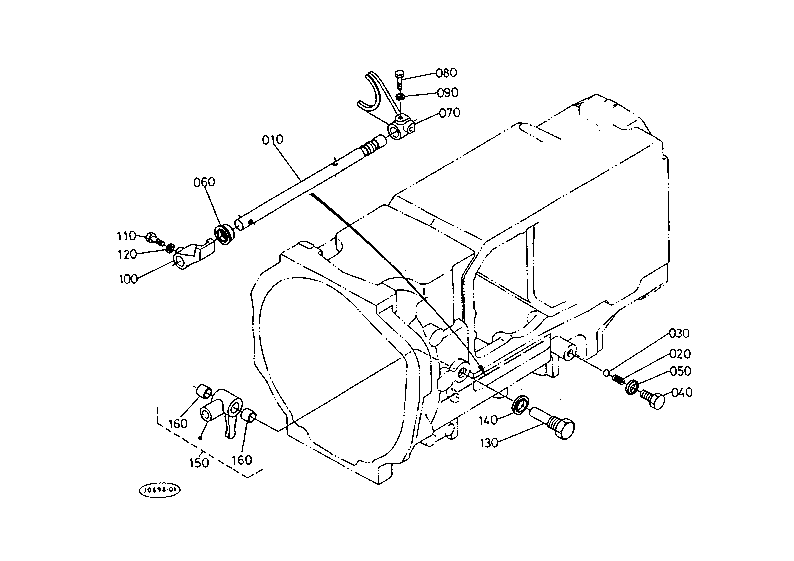 Pto Gear Shift Fork