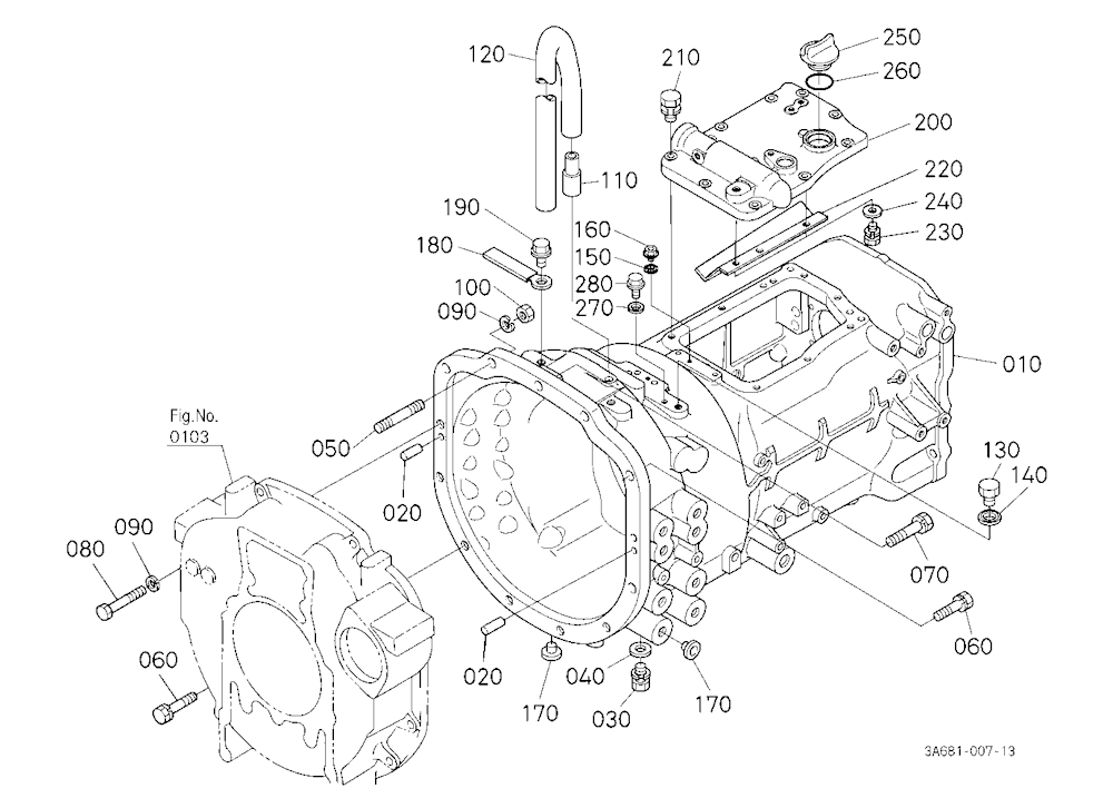 Clutch Housing [Cab Type]