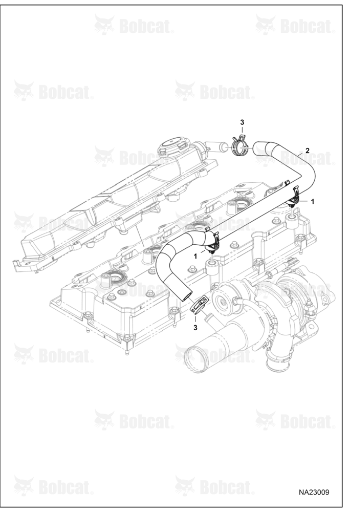 Rocker Arm Cover Hose