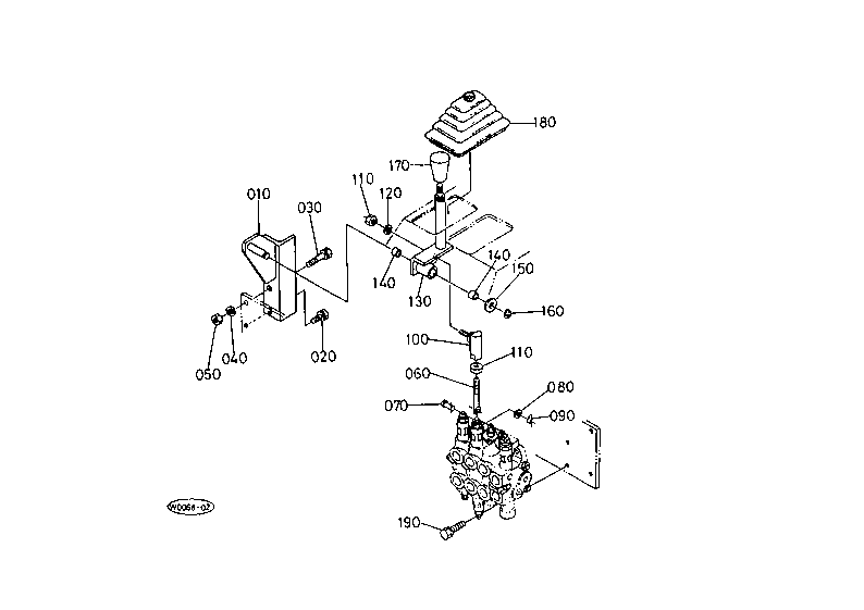 Control Lever (S/P)
