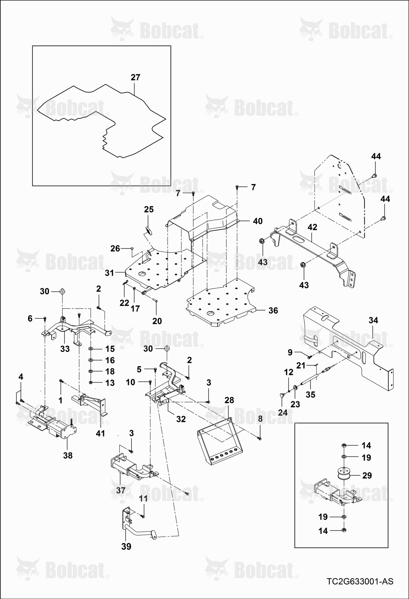 Step Seat Frame Group