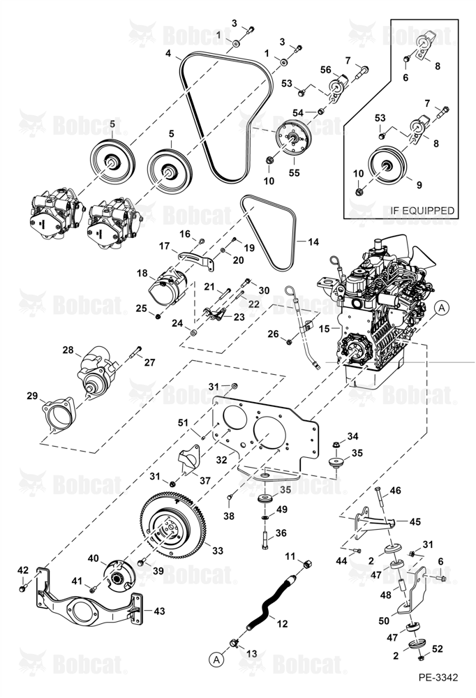 Engine & Attaching Parts (Engine Mounts) 538712501 & Above