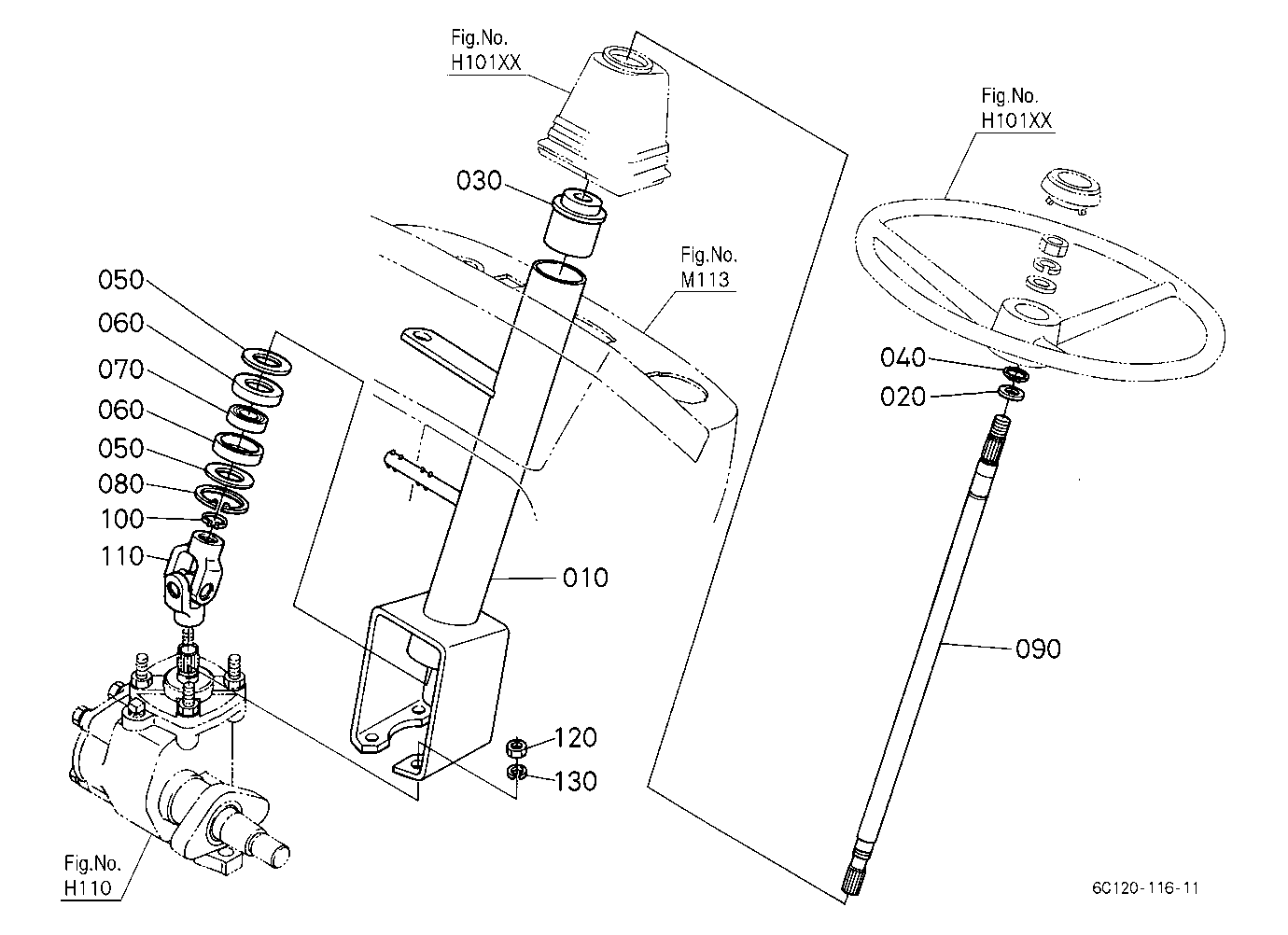Steering Post