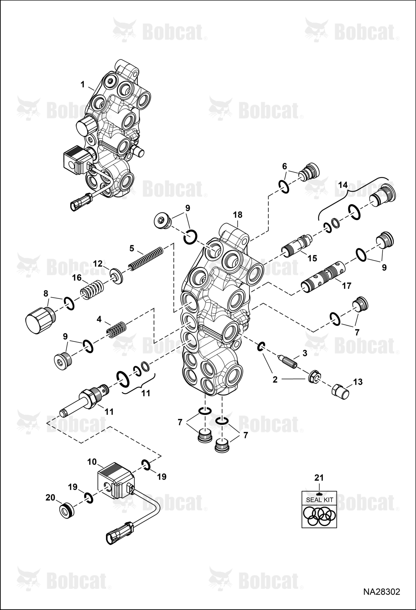 Bucket Position Valve