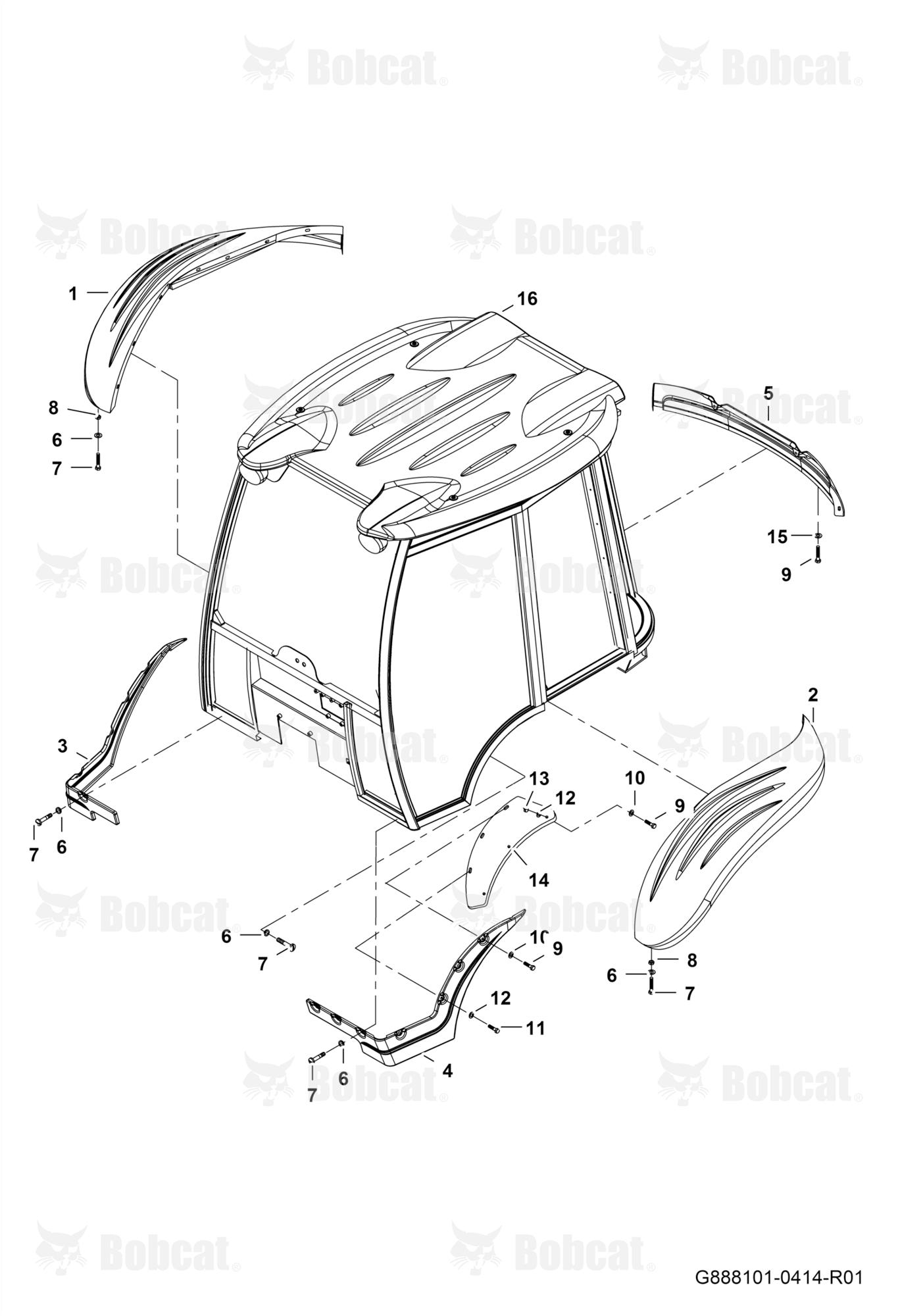 Exterior Polyester and Its Connections