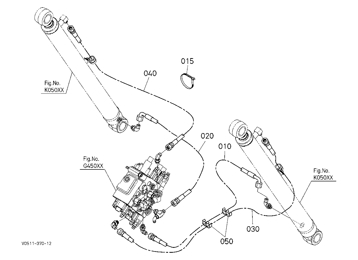 Oil Piping (Arm)
