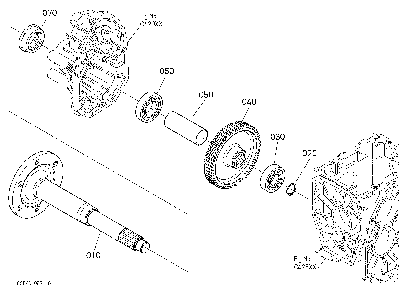 Rear Axle Rh