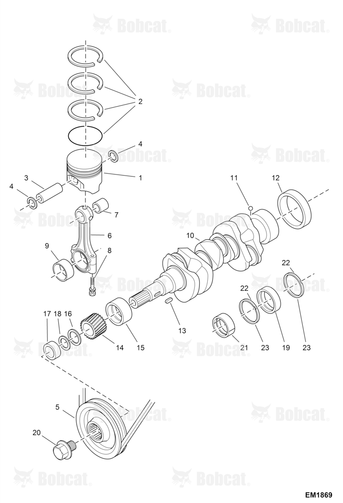 Piston and Crankshaft