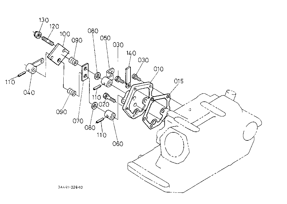 Draft And Position Control Lever 1