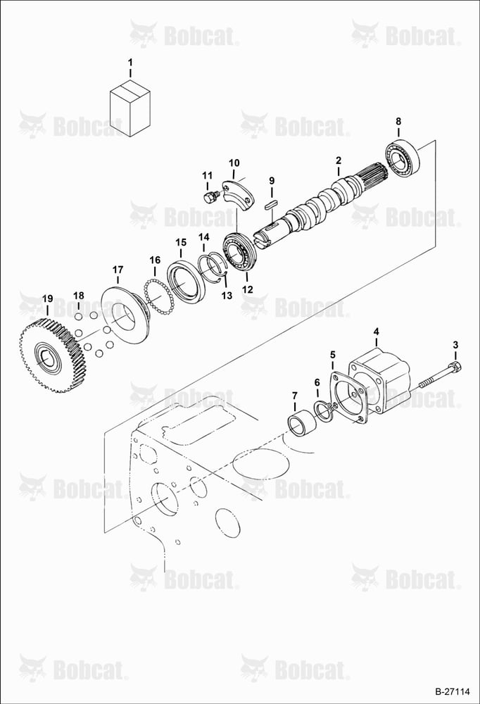 Fuel Camshaft (Kubota - V2003-M-DI-T)