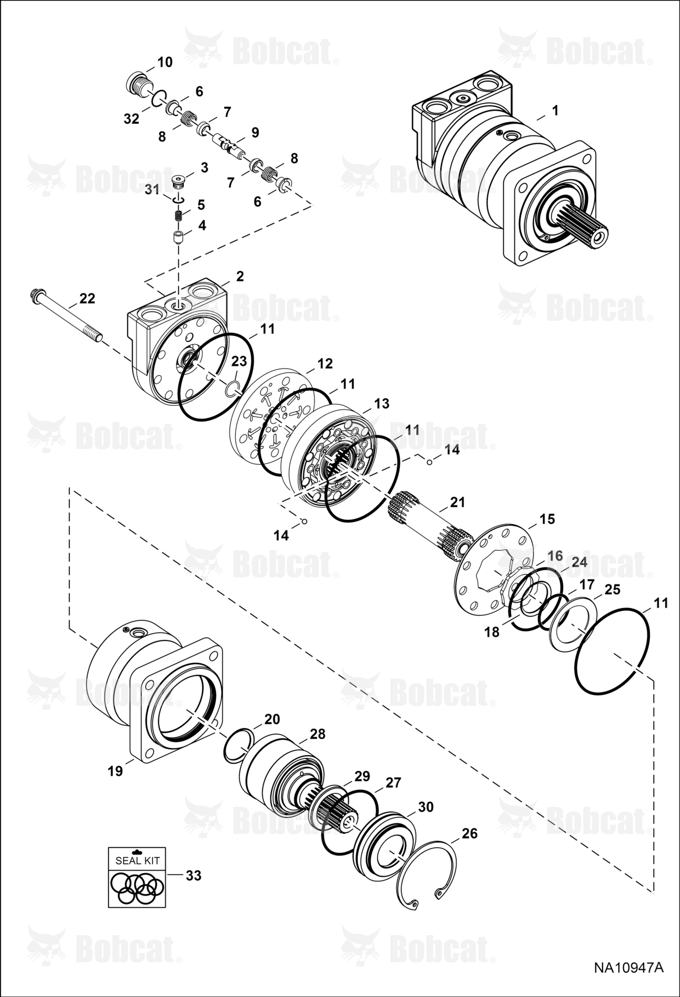 Hydrostatic Motor (Eaton) (SJC)