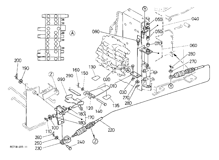 Control Lever (S/P)