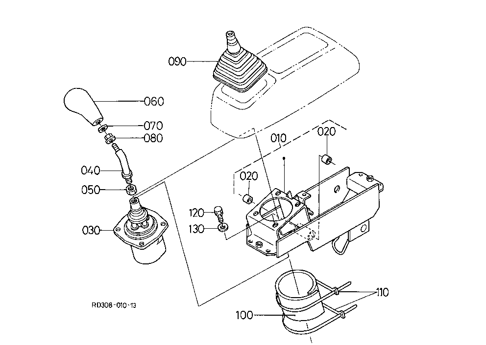 Control Lever (Lever Lh)