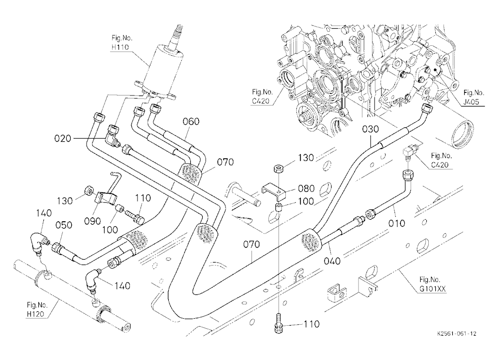 Hydraulic Oil Line(Steering)