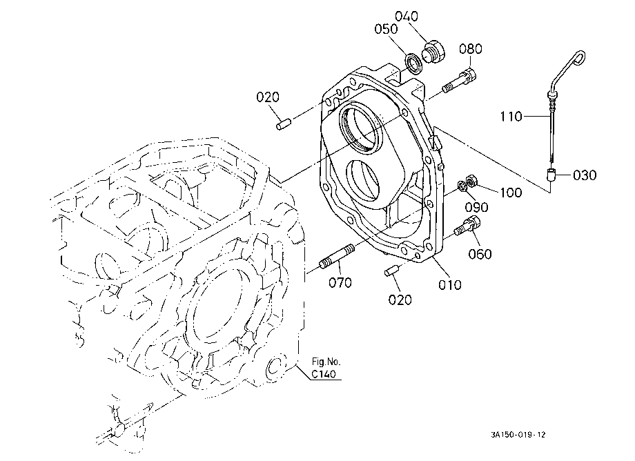 Rear Axle Case Rh [Cab Type]